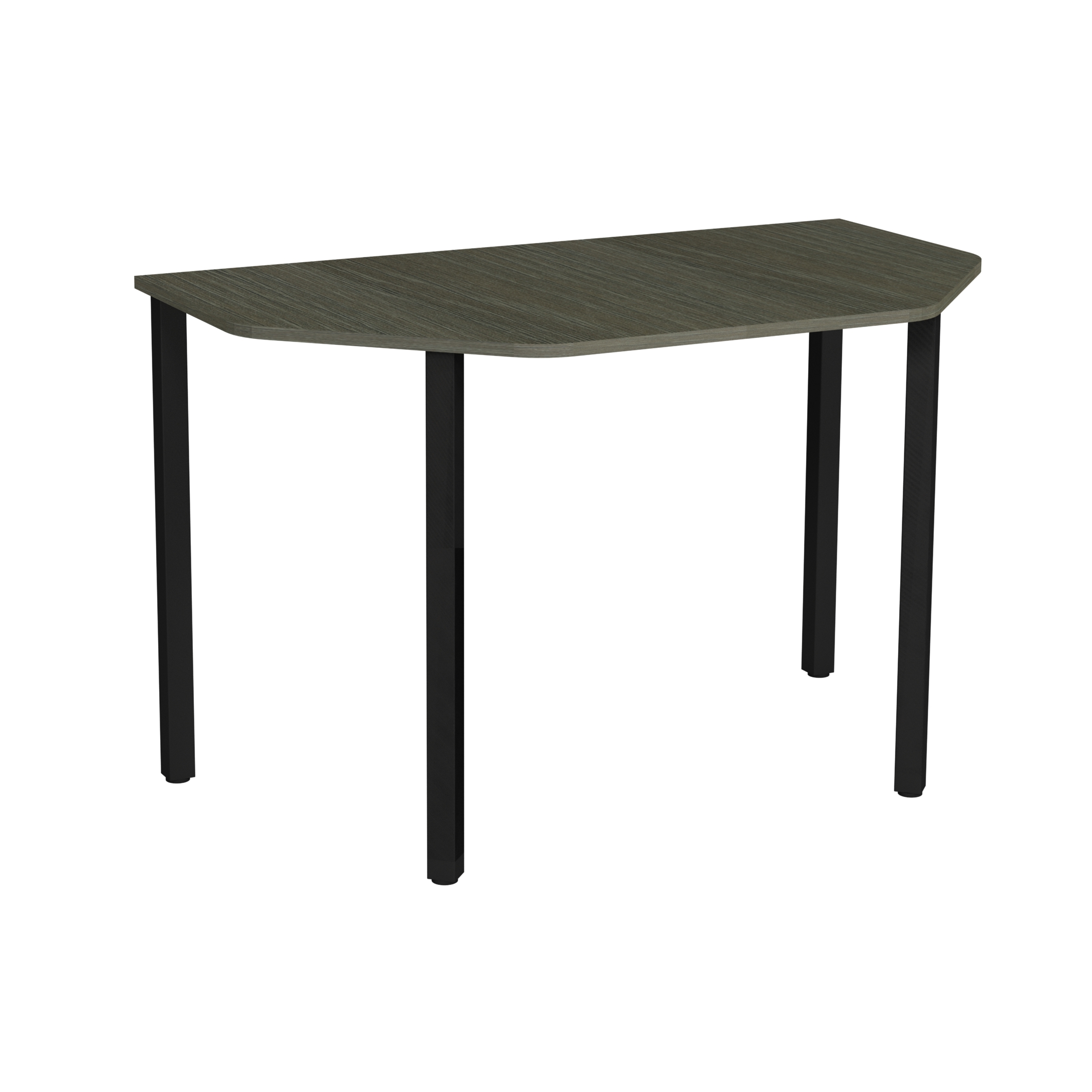 Приставний стіл для вчителя, на квадратній металевій трубі, АЛМАНТ, 1200х700х750 мм.